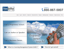 Tablet Screenshot of netbility.com